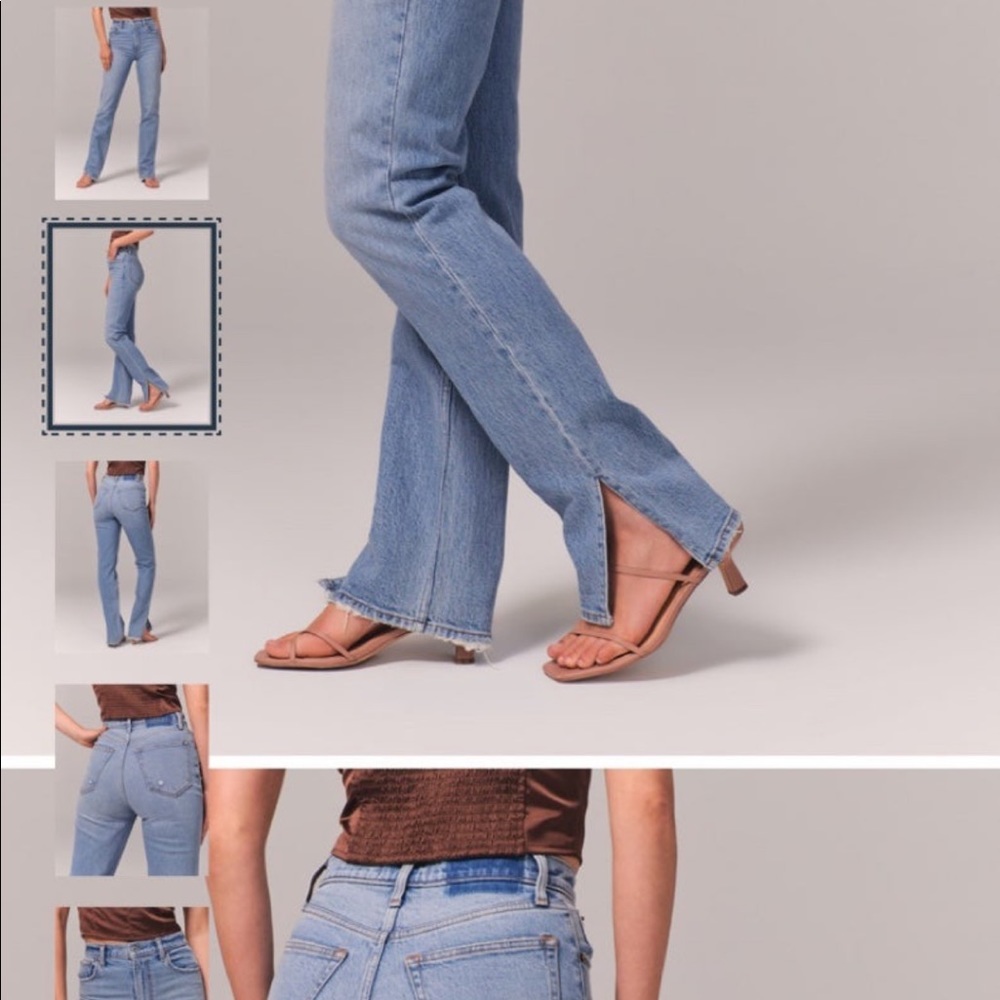 Abercrombie & Fitch Jeans
The 90’s straight Ultra High Rise
SIZE 24 00R - Picture 6 of 8